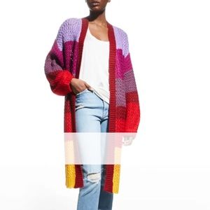 FARM Rio Multicolor Long Cardigan